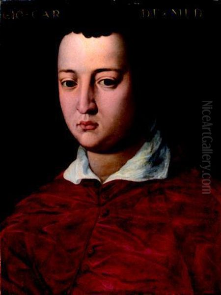 Ritratto Del Cardinale Giovanni De' Medici Oil Painting by Agnolo Bronzino