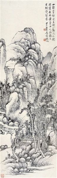 Landscape Oil Painting by  Wu Daiqiu