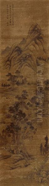 Untitled Oil Painting by Wu Weiye