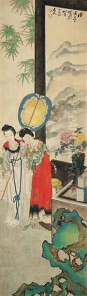 Figure Oil Painting by  Wu Youru