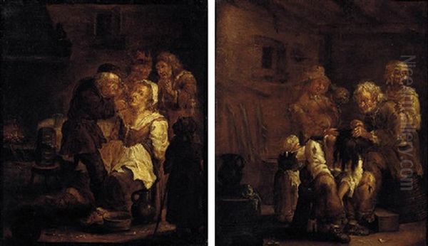 The Dentist Oil Painting by Willem Ernst Wunder