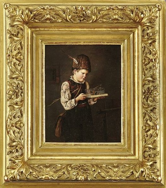 Der Fallensteller Oil Painting by Marie Wunsch