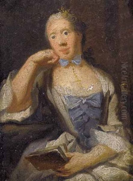 Portraitskizze Einer Jungen Frau Oil Painting by Johann Melchior Wyrsch