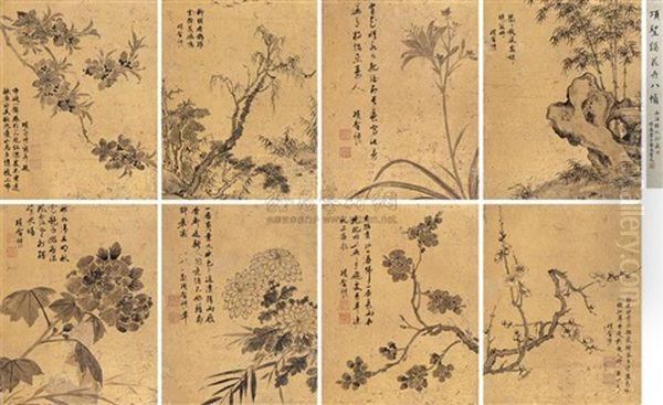 Flowers Oil Painting by Xiang Shengmo