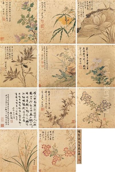 Flowers Oil Painting by Xiang Shengmo