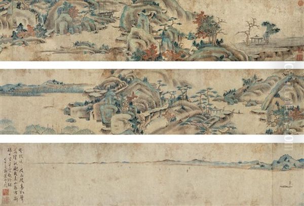 Landscape Oil Painting by Xiao Yuncong