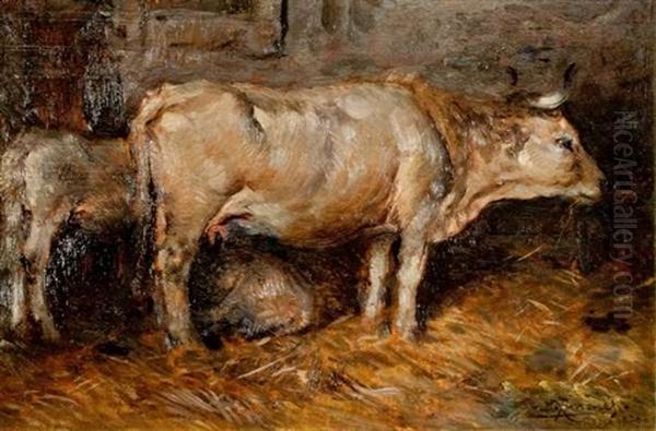 Senza Titolo Oil Painting by Bruno Ximenes