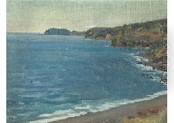 Spring Sunlight In Shonan Oil Painting by Yamamoto Kanae