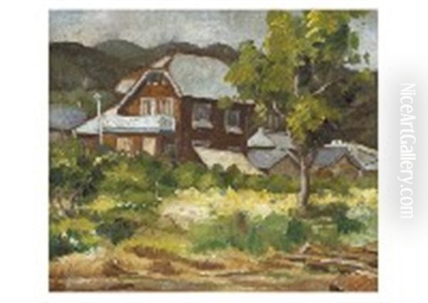 Early Summer In Karuizawa Oil Painting by Yamamoto Kanae