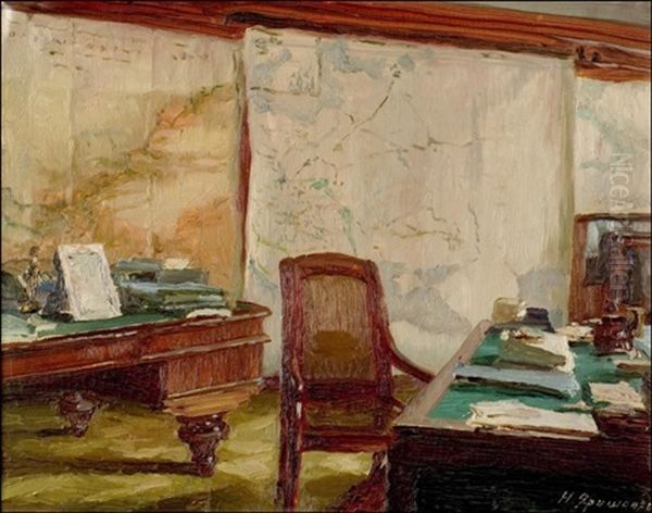 Sisakuva Oil Painting by Nikolai Aleksandrovich Yaroshenko