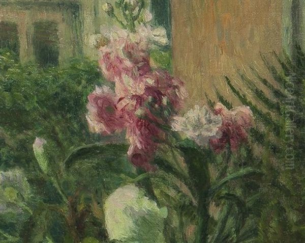 Flower By The Window Oil Painting by Sotaro Yasui