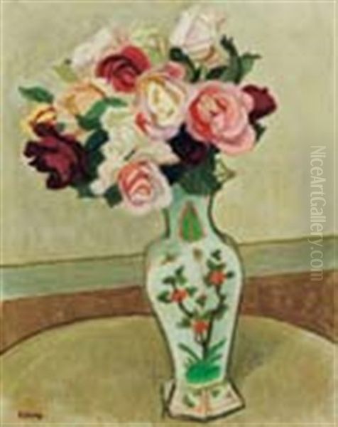 Roses Oil Painting by Sotaro Yasui