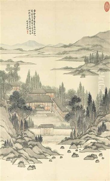 Landscape Oil Painting by  Yu Zhenpei