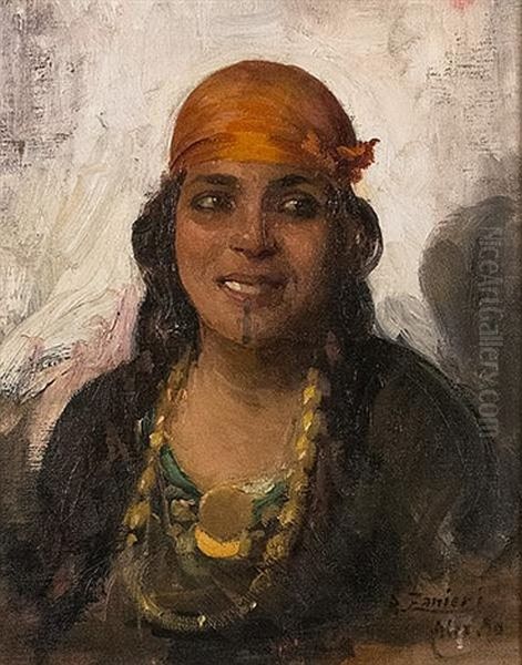 Fanciulla Orientale Oil Painting by Arturo Zanieri