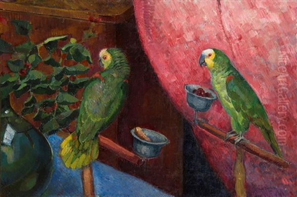 Kapliczka Oil Painting by Angel Zarraga Arguelles