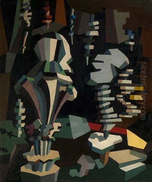 Kapliczka Oil Painting by Angel Zarraga Arguelles