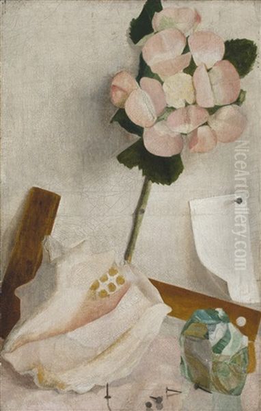 Naturaleza Muerta Oil Painting by Angel Zarraga Arguelles