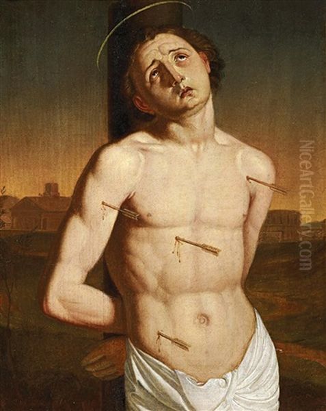 Der Heilige Sebastian Oil Painting by Franz Anton Zeiller