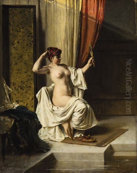 Rimanka V Lazni Oil Painting by Frantisek Ii Zenisek