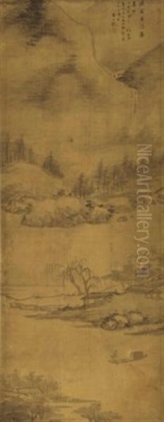 Landscape Oil Painting by Zha Shibiao