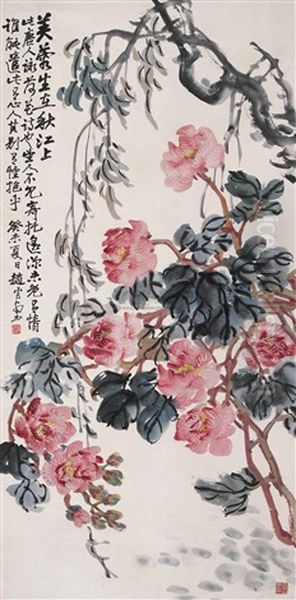 Untitled Oil Painting by  Zhao Yunhe