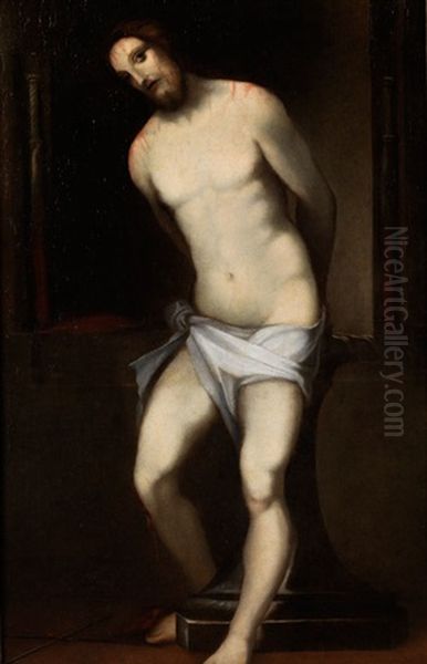 Christus An Der Martersaule Oil Painting by Federico Zuccari