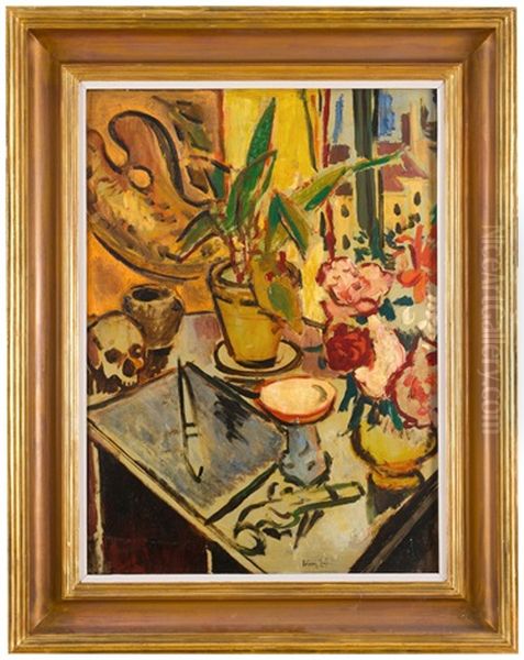 Malirske Zatisi Oil Painting by Borivoj Zufan