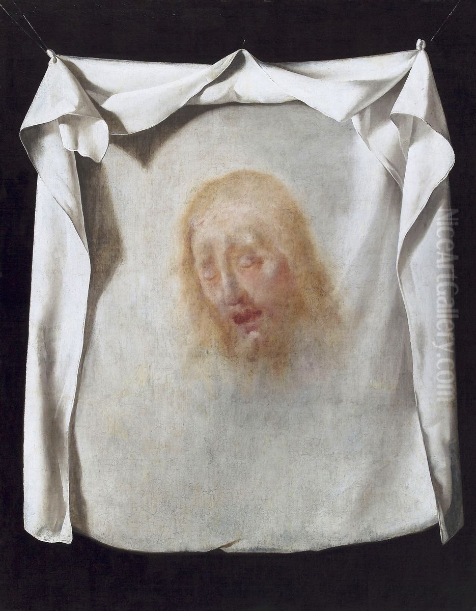 Veronica Oil Painting by Francisco De Zurbaran