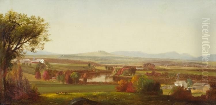 On The Kennebec Oil Painting by Harrison Bird Brown