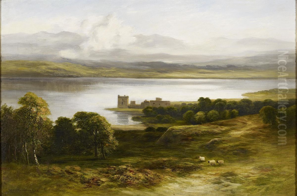 Kilchurn Castle Oil Painting by William Beattie Brown