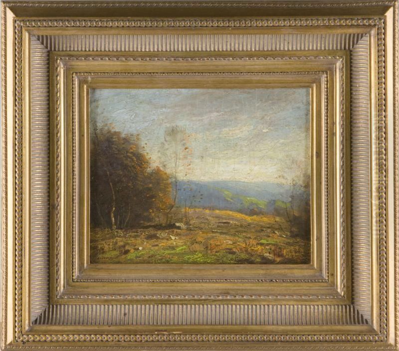 Landscape Oil Painting by George Matthew Bruestle