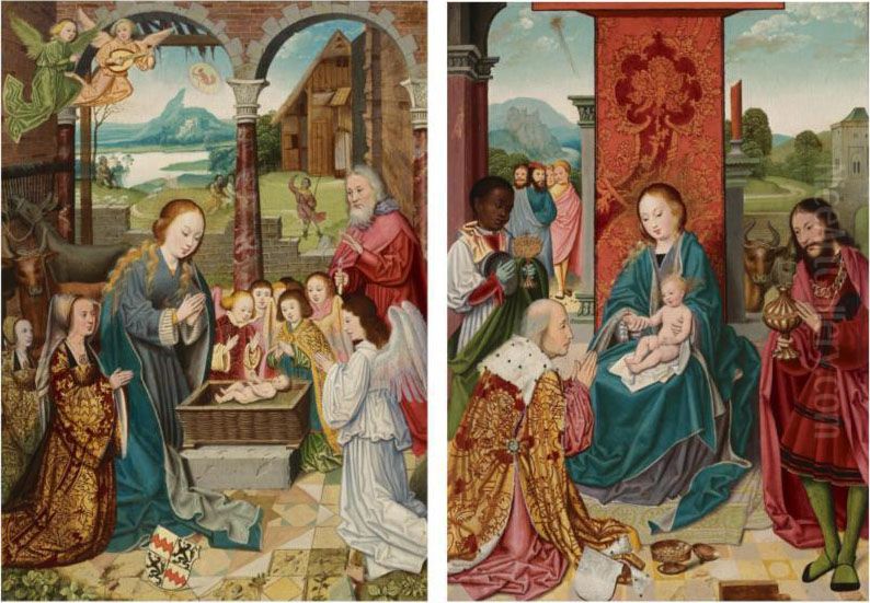 Wesel Or Cologne Oil Painting by Bartholomaeus, the Elder Bruyn