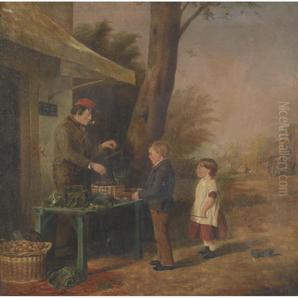 Anticipation Oil Painting by Henry Charles Bryant