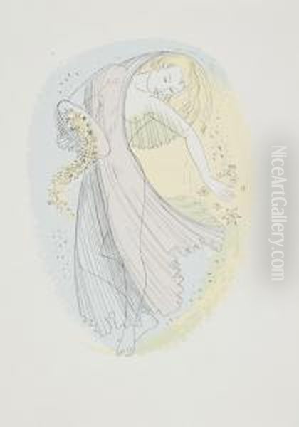 Double Crown Club Oil Painting by John Buckland-Wright