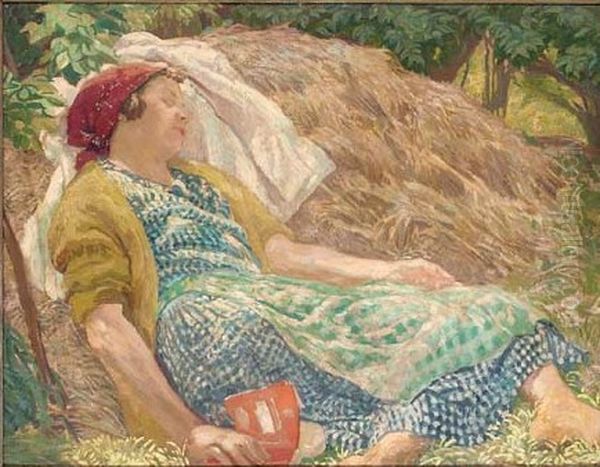 The End Of The Story Oil Painting by Herbert Ashwin Budd