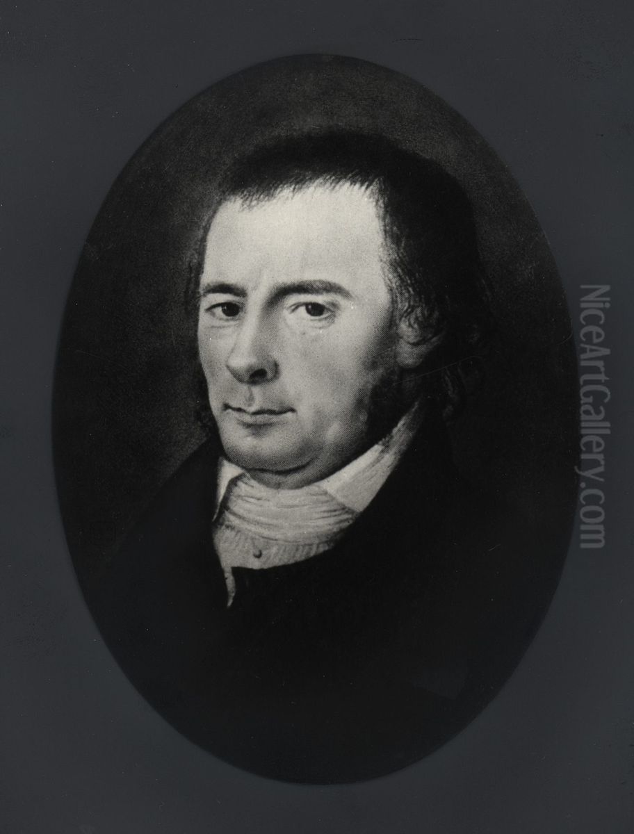 Hans Iver Horn Oil Painting by Frederik Petersen