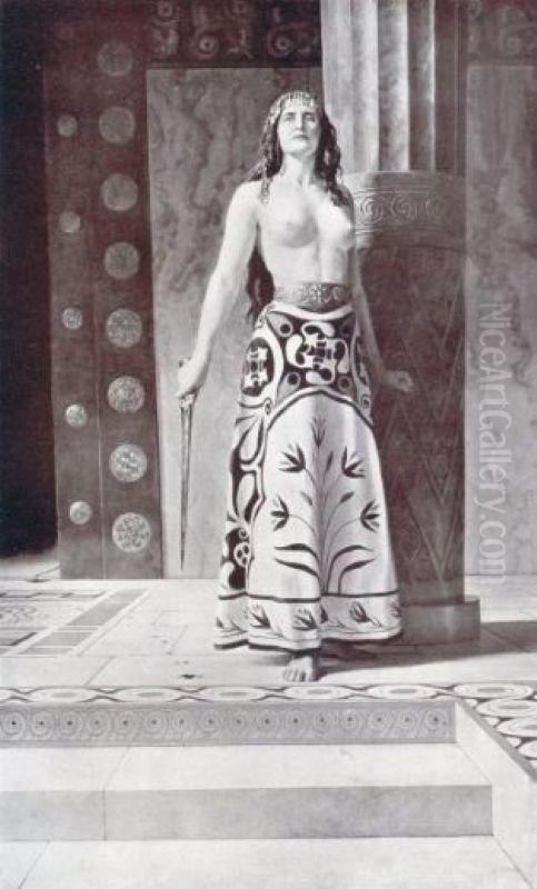 Clytemnestra Oil Painting by Collier, John