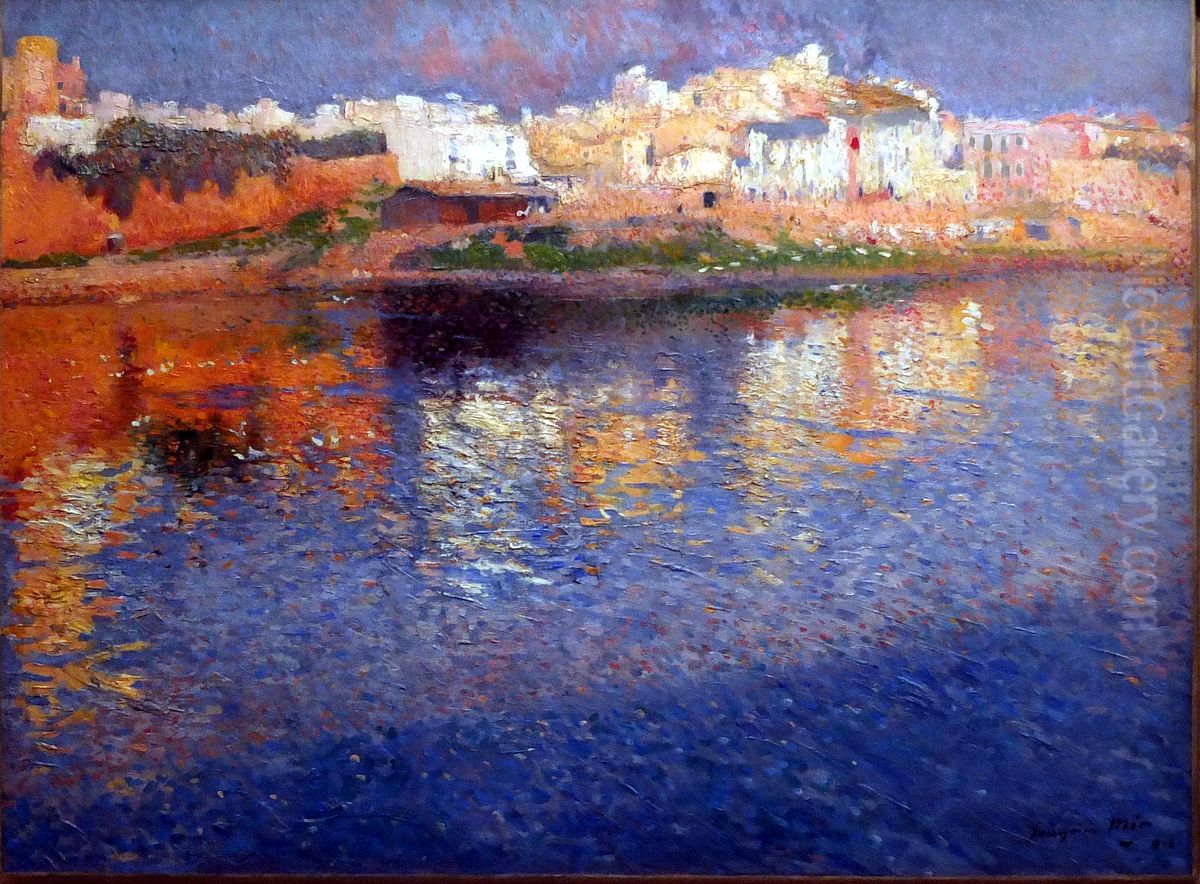 Reflections Oil Painting by Joaquin Mir Trinxet
