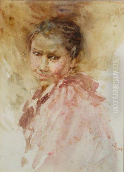 Marie Oil Painting by Frances Hodgkins