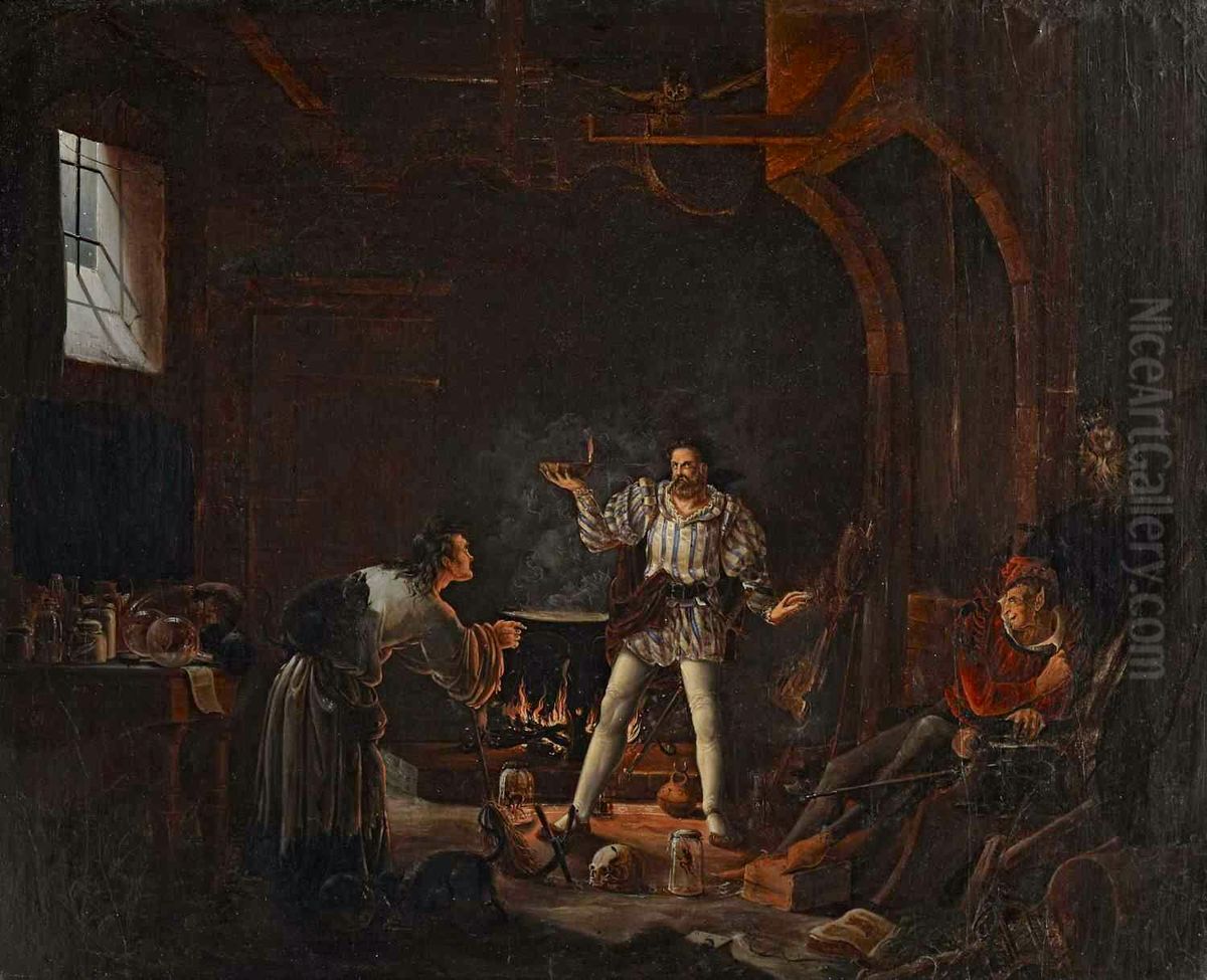 Fausts Verjungung Oil Painting by unknown