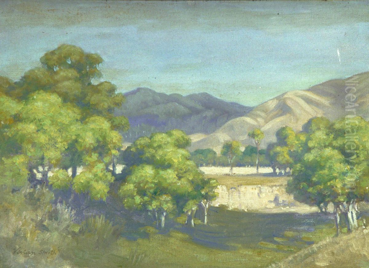 The Quarry Oil Painting by Vivian Smith