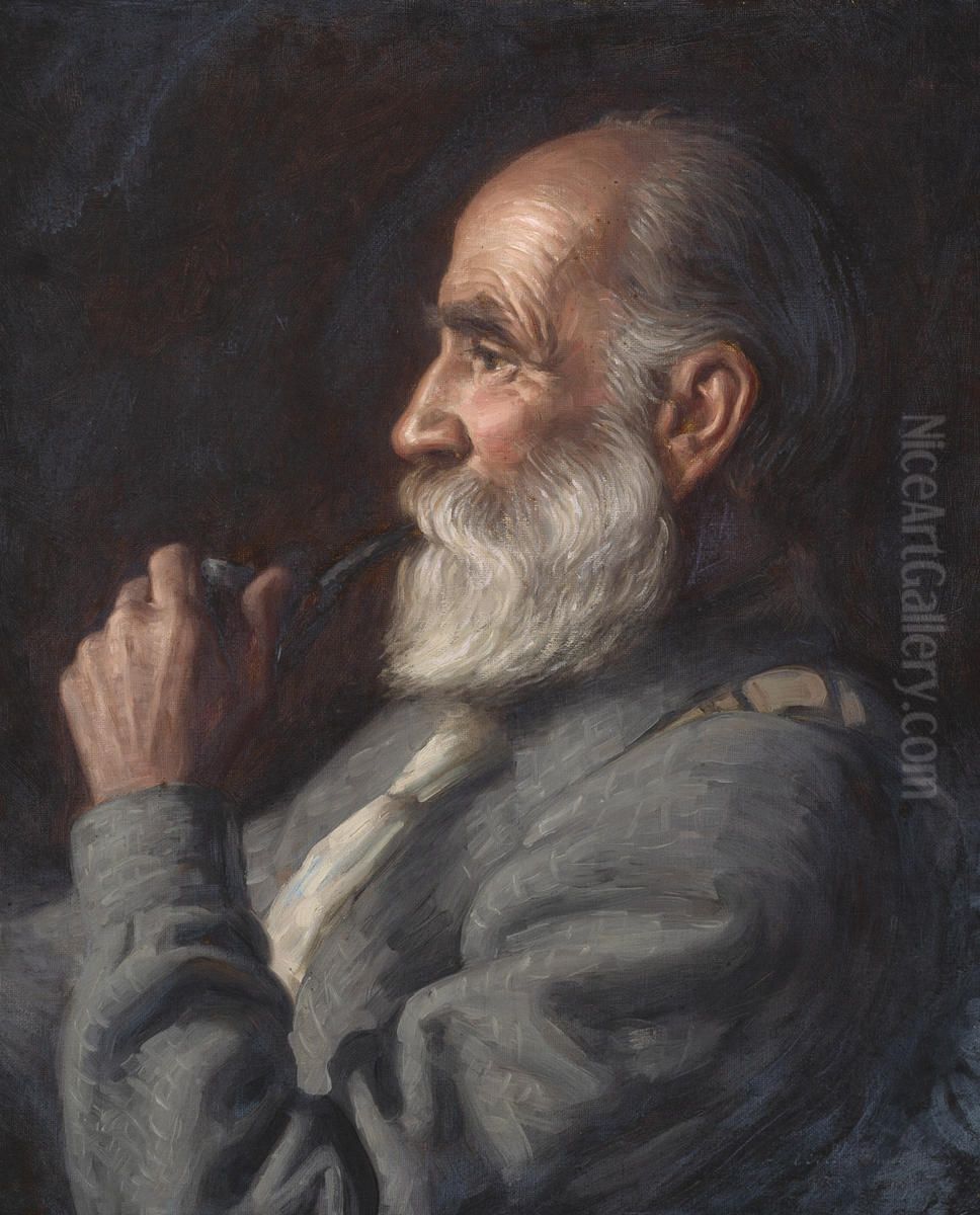 Reminiscences of the Bush Oil Painting by Vivian Smith