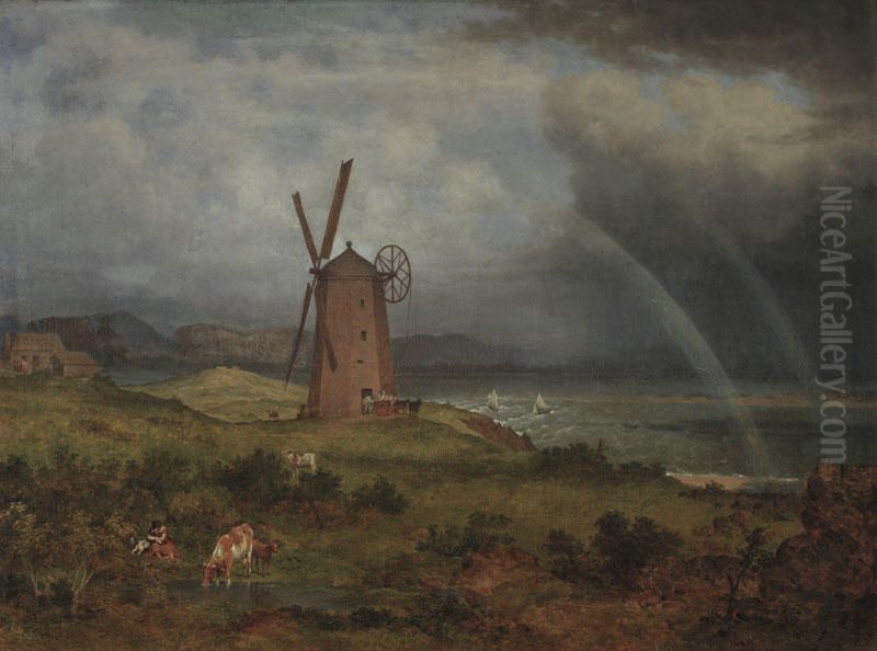 The Rainbow Oil Painting by John Alexander Gilfillan