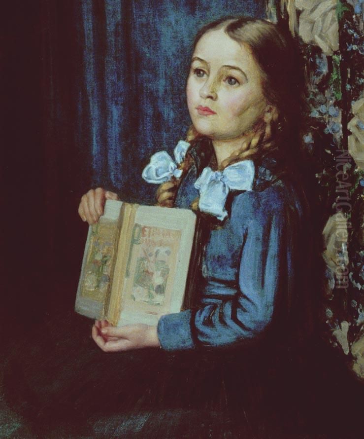 Rest Oil Painting by Vivian Smith