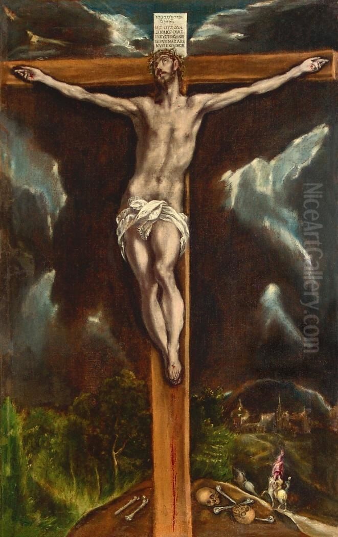 Crucificado Oil Painting by El Greco