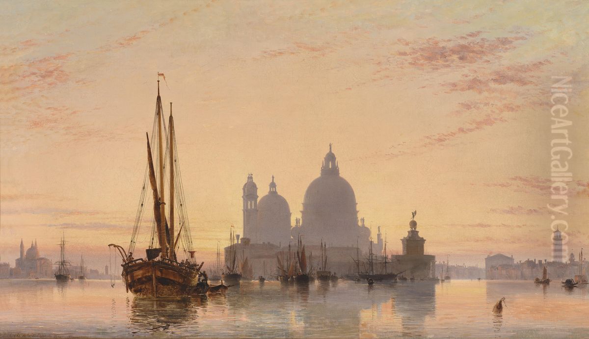 Venice Oil Painting by Edward William Cooke