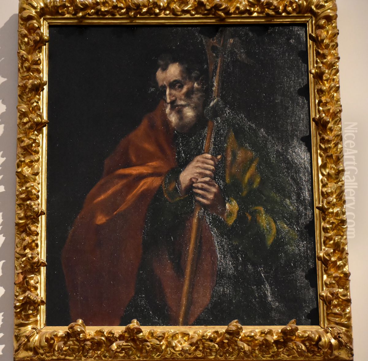 Saint Jude Oil Painting by El Greco