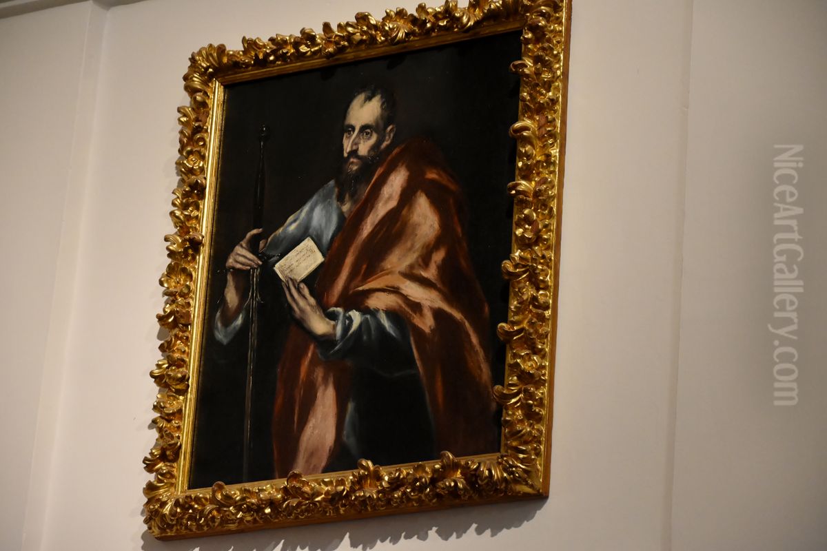 Saint Paul Oil Painting by El Greco