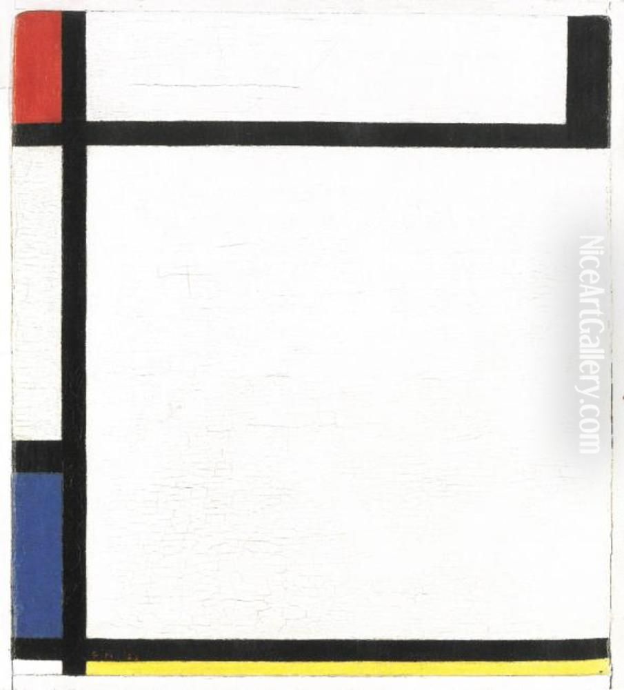 Tableau no. XI Oil Painting by Piet Mondrian