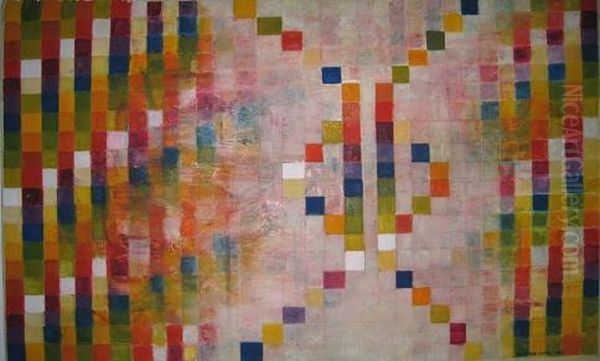 Tzolkin - Calendario Maia Oil Painting by Henrique Jose Teixeira Matos